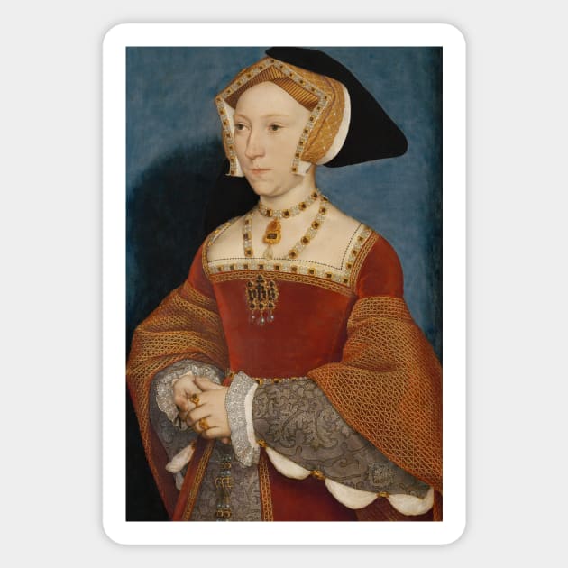 Jane Seymour Queen of England by Hans Holbein the Younger Magnet by Classic Art Stall